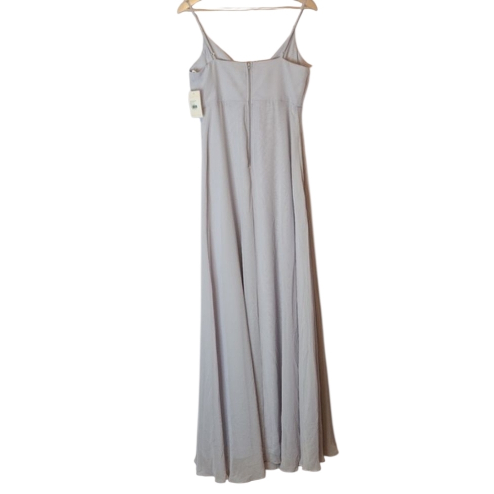 NWT BIRDY GREY Kaia Dress Chiffon Dusty Lilac, size M - Picture 5 of 16